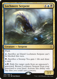 Lochmere Serpent (Promo Pack) [Throne of Eldraine Promos]