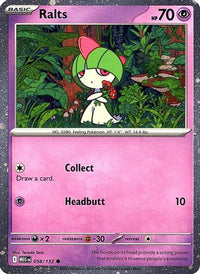Ralts (Cosmos Holo) (58) - Miscellaneous Cards & Products Holofoil