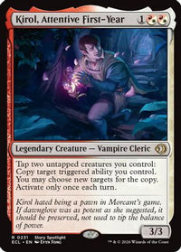 Kirol, Attentive First-Year (ECL-231) - Lorwyn Eclipsed