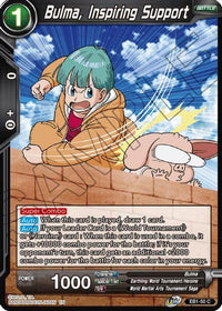 Bulma, Inspiring Support (EB1-50) [Battle Evolution Booster] - POKÉ JEUX