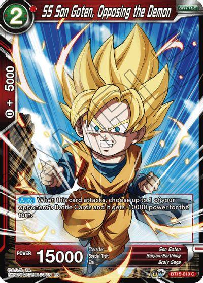 SS Son Goten, Opposing the Demon (BT15-010) [Saiyan Showdown] - POKÉ JEUX