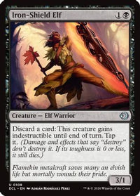 Iron-Shield Elf (ECL-108) - Lorwyn Eclipsed