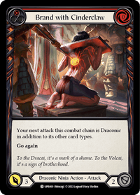 Brand with Cinderclaw (Red) [UPR060] (Uprising) Rainbow Foil - POKÉ JEUX