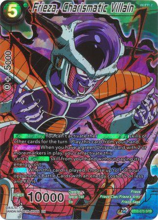 Frieza, Charismatic Villain (SPR) (BT10-075) [Rise of the Unison Warrior] - POKÉ JEUX