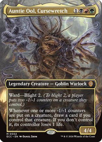Auntie Ool, Cursewretch (Borderless) (ECC-002) - Commander: Lorwyn Eclipsed
