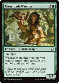 Crossroads Watcher (ECL-173) - Lorwyn Eclipsed Foil