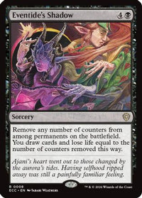 Eventide's Shadow (ECC-008) - Commander: Lorwyn Eclipsed