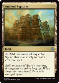 Ancient Ziggurat (ECC-144) - Commander: Lorwyn Eclipsed