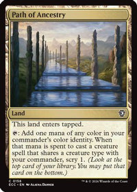 Path of Ancestry (ECC-158) - Commander: Lorwyn Eclipsed