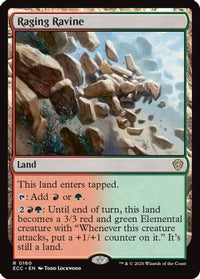 Raging Ravine (ECC-160) - Commander: Lorwyn Eclipsed