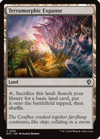 Terramorphic Expanse (ECC-169) - Commander: Lorwyn Eclipsed