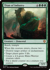 Titan of Industry (ECC-117) - Commander: Lorwyn Eclipsed