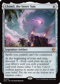 Chimil, the Inner Sun (ECC-137) - Commander: Lorwyn Eclipsed