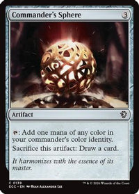 Commander's Sphere (ECC-139) - Commander: Lorwyn Eclipsed