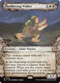 Slumbering Walker (Showcase) (ECL-302) - Lorwyn Eclipsed