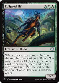 Eclipsed Elf (ECL-218) - Lorwyn Eclipsed