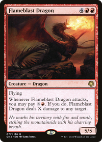 Flameblast Dragon [Soirée de jeux : chacun pour soi] 
