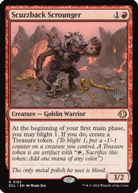 Scuzzback Scrounger (PPECL-153) - Promo Pack: Lorwyn Eclipsed Foil