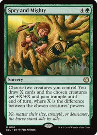 Spry and Mighty (PPECL-195) - Promo Pack: Lorwyn Eclipsed Foil