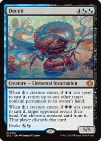 Deceit (PPECL-212) - Promo Pack: Lorwyn Eclipsed Foil