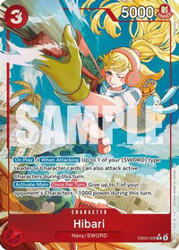 Hibari (Alternate Art) (EB03-008) - Extra Booster: One Piece Heroines Edition Foil