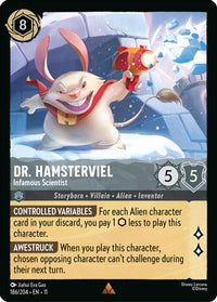 Dr. Hamsterviel - Infamous Scientist (186/204) - Winterspell Cold Foil