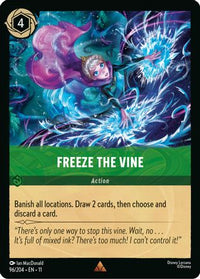 Freeze the Vine (96/204) - Winterspell Cold Foil