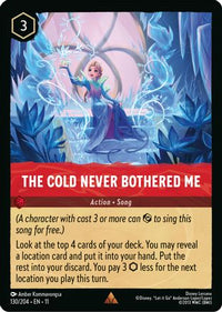 The Cold Never Bothered Me (130/204) - Winterspell Cold Foil
