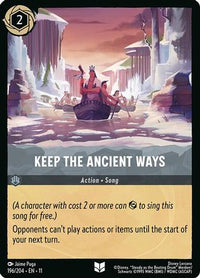 Keep the Ancient Ways (196/204) - Winterspell Cold Foil