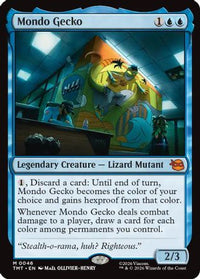Mondo Gecko (TMT-046) - Teenage Mutant Ninja Turtles Foil