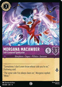 Morgana Macawber - Self-Centered Spellcaster (40/204) - Winterspell Cold Foil