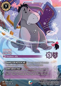 Eeyore - In the Way (Enchanted) (226/204) - Winterspell Holofoil
