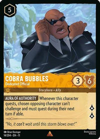 Cobra Bubbles - Dedicated Official (14/204) - Winterspell Cold Foil