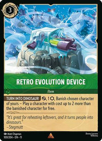 Retro Evolution Device (100/204) - Winterspell Cold Foil