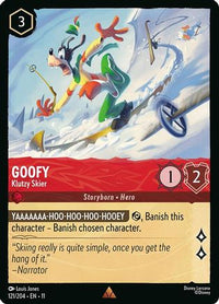 Goofy - Klutzy Skier (121/204) - Winterspell