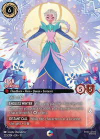 Elsa - Ice Artisan (Enchanted) (233/204) - Winterspell Holofoil