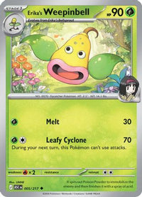 Erika's Weepinbell (5) - ME Ascended Heroes Reverse Holofoil