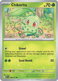 Chikorita (8/null) - ME Ascended Heroes Reverse Holofoil