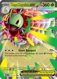 Mega Meganium ex (10/217)  - ME Ascended Heroes Holofoil