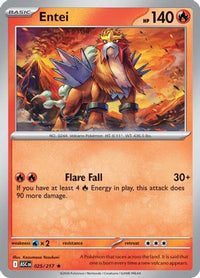 Entei (25) - ME Ascended Heroes Holofoil