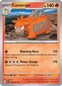Camerupt (28/null) - ME Ascended Heroes Reverse Holofoil