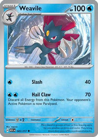 Weavile (45/217) - ME Ascended Heroes