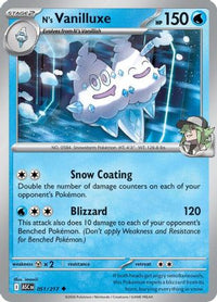 N's Vanilluxe (51) - ME Ascended Heroes Reverse Holofoil
