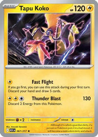 Tapu Koko (67) - ME Ascended Heroes Reverse Holofoil