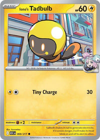 Iono's Tadbulb (Poke Ball) (69) - ME Ascended Heroes Reverse Holofoil