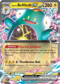 Iono's Bellibolt ex (70/217)  - ME Ascended Heroes Holofoil
