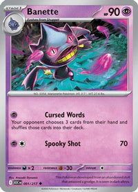 Banette (91/217) - ME Ascended Heroes