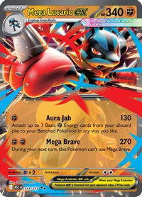 Mega Lucario ex (113) - ME Ascended Heroes Holofoil