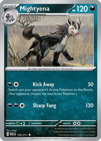 Mightyena (129/217)  - ME Ascended Heroes