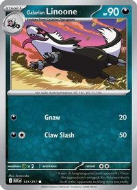 Galarian Linoone (131) - ME Ascended Heroes Reverse Holofoil